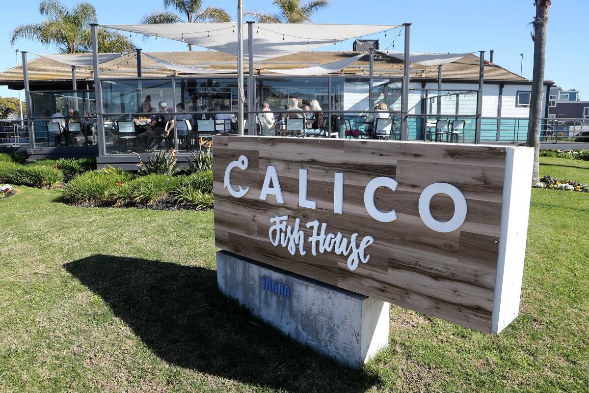 Calico Fish House bar in Huntington Beach, United States