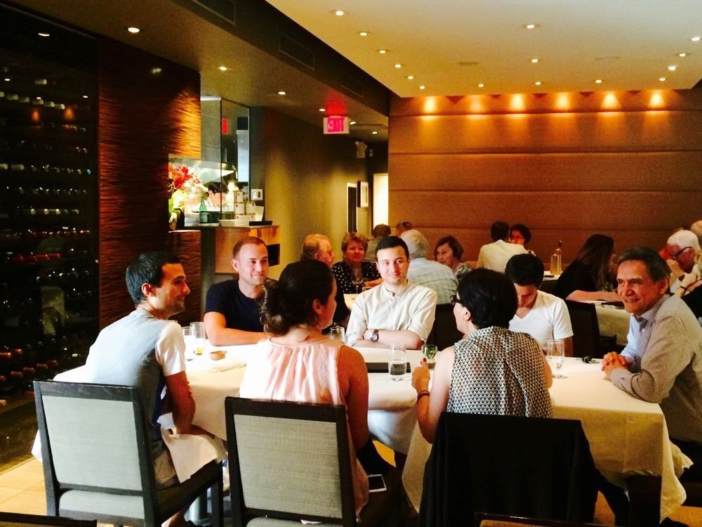 Pear Tree Restaurant bar in Burnaby, Canada