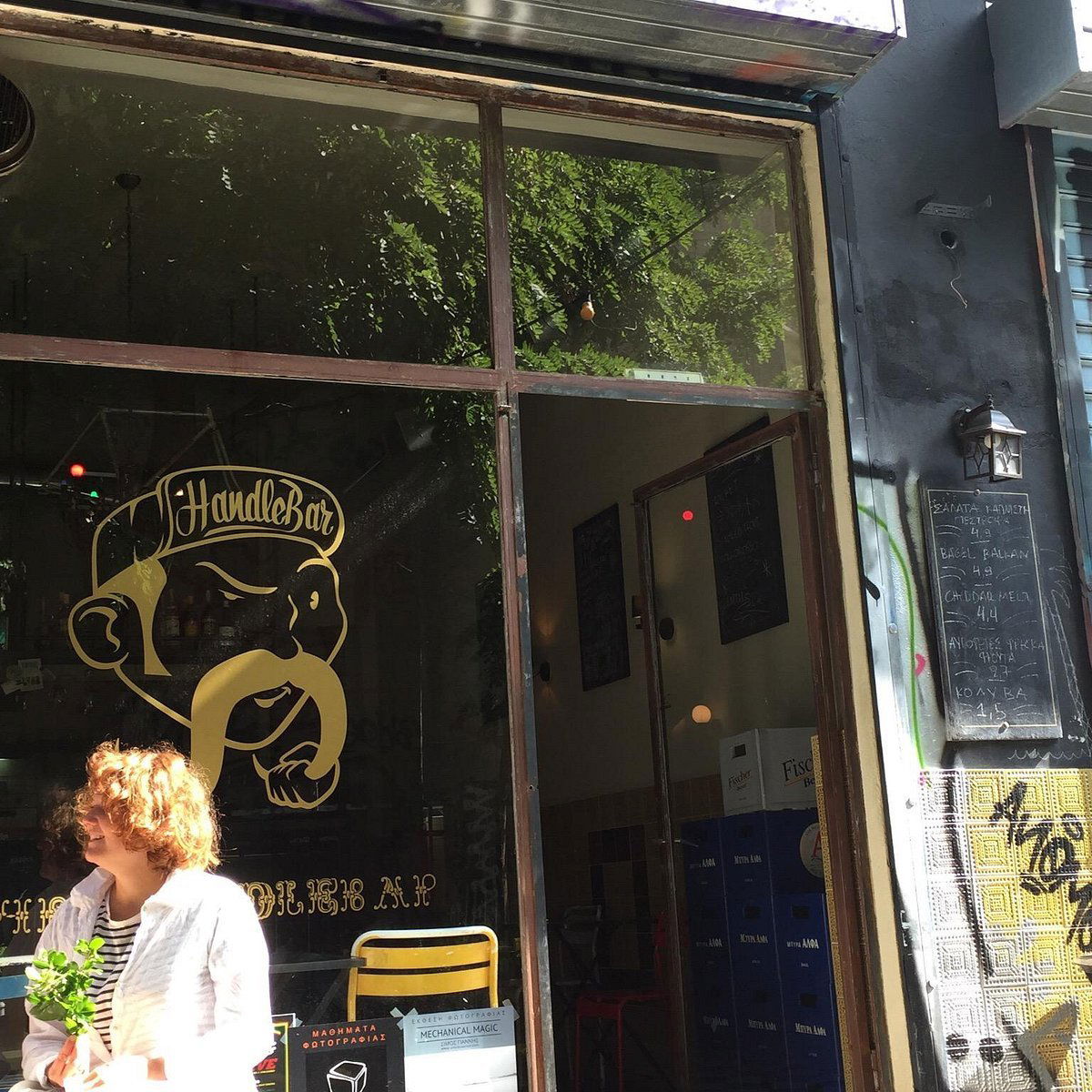 Handlebar, Bar in Athens