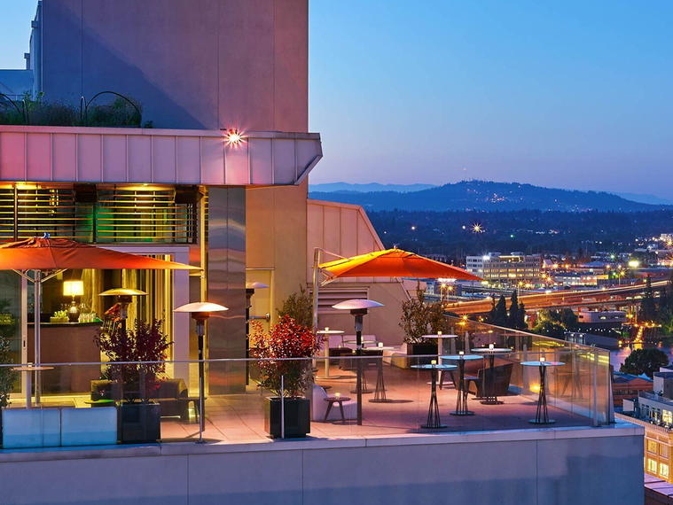 Roof Deck at Revolution Hall, Portland, United States