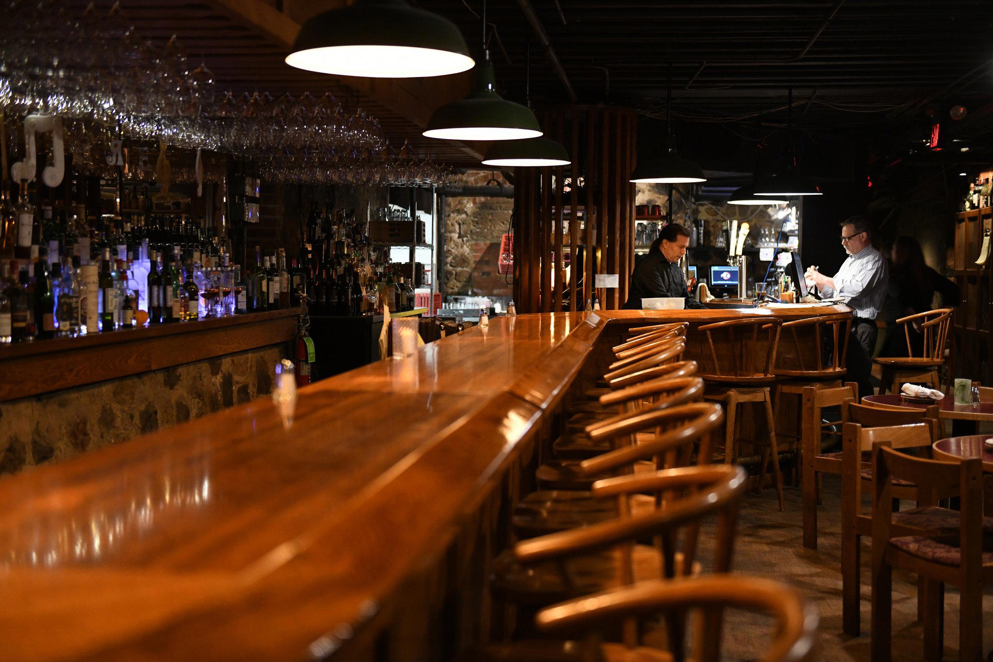 The Earle Restaurant bar in Ann Arbor
