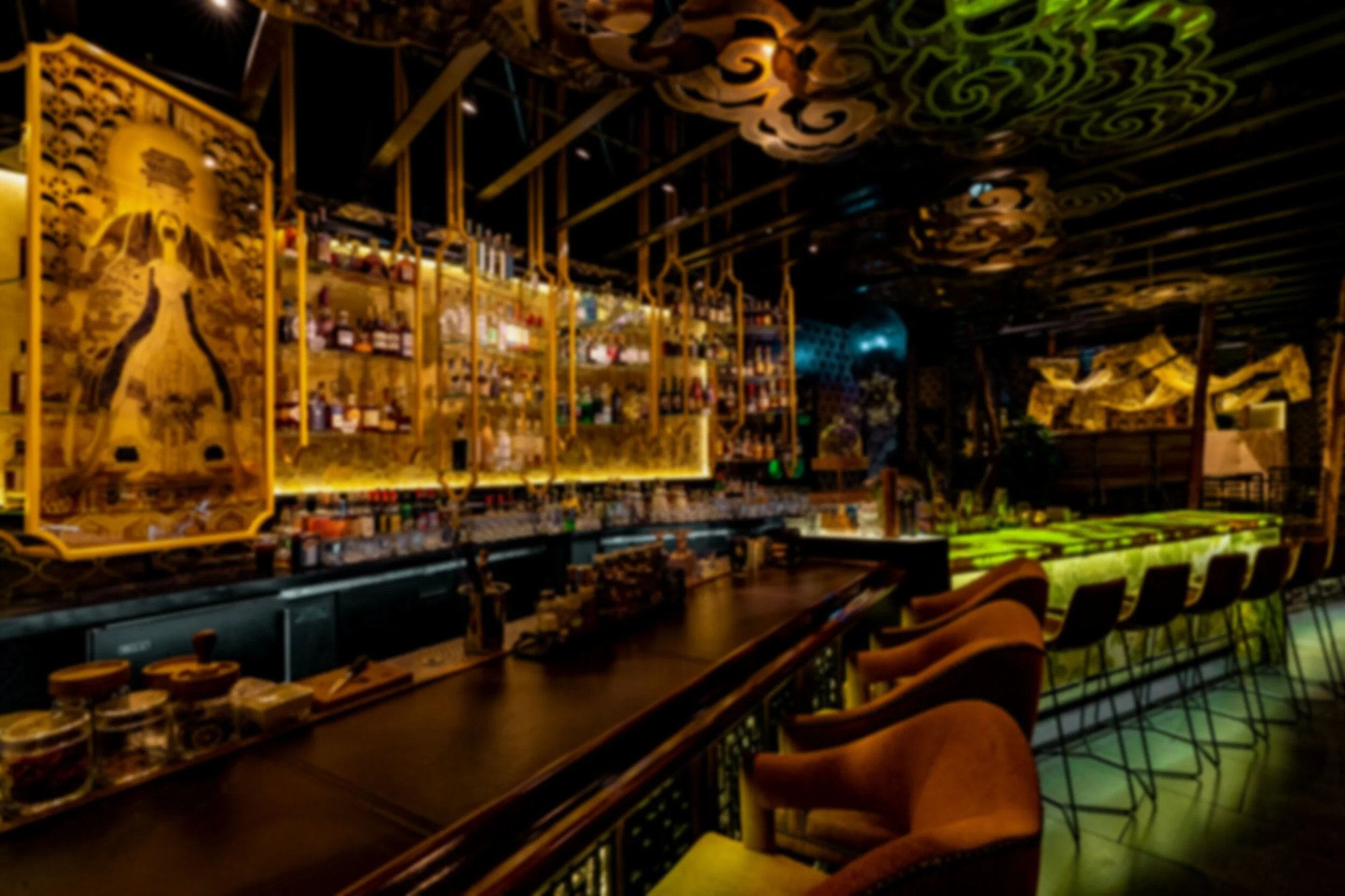 Realm of the 52 Remedies bar in San Diego, United States