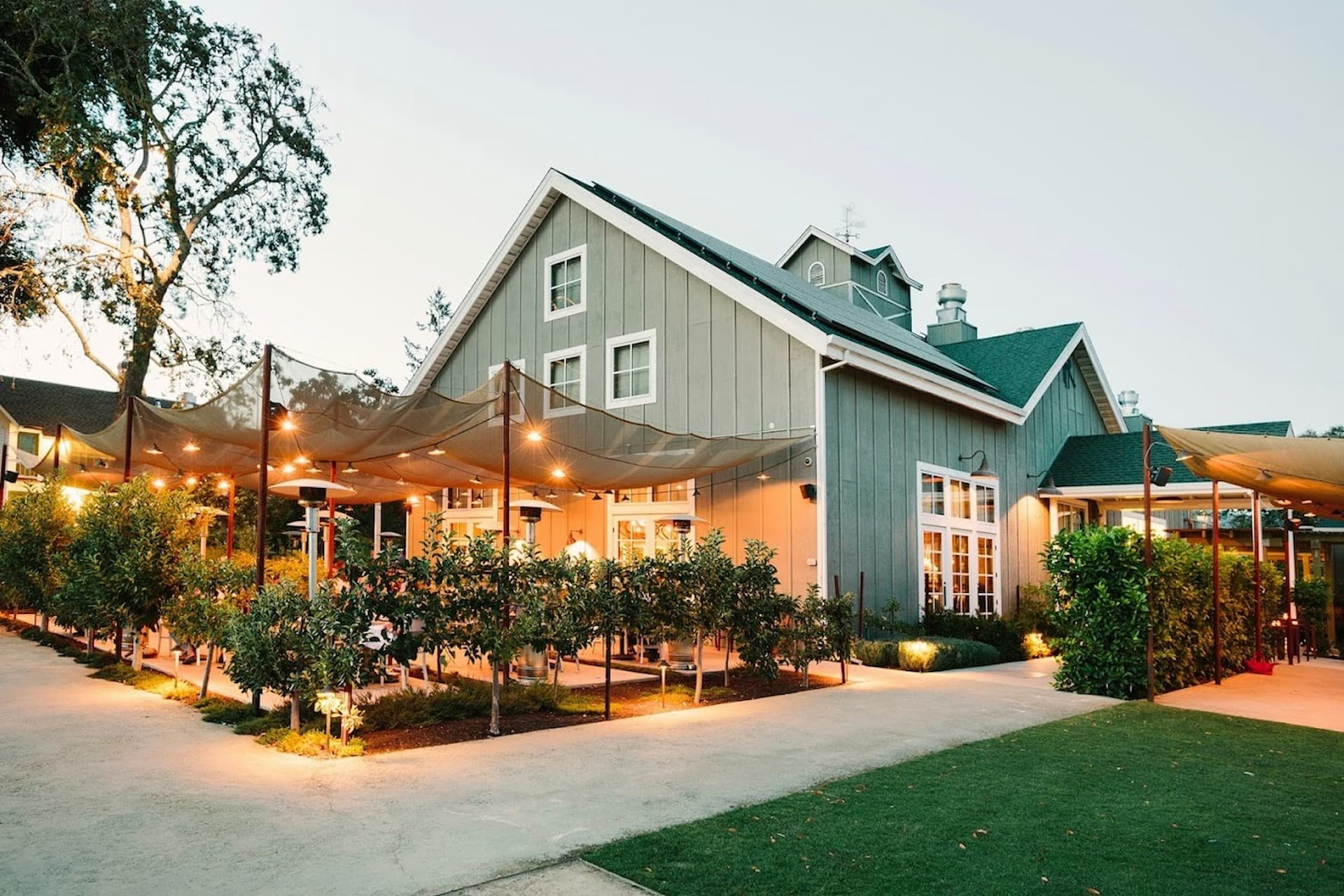 Farmstead at Long Meadow Ranch bar in St. Helena, United States