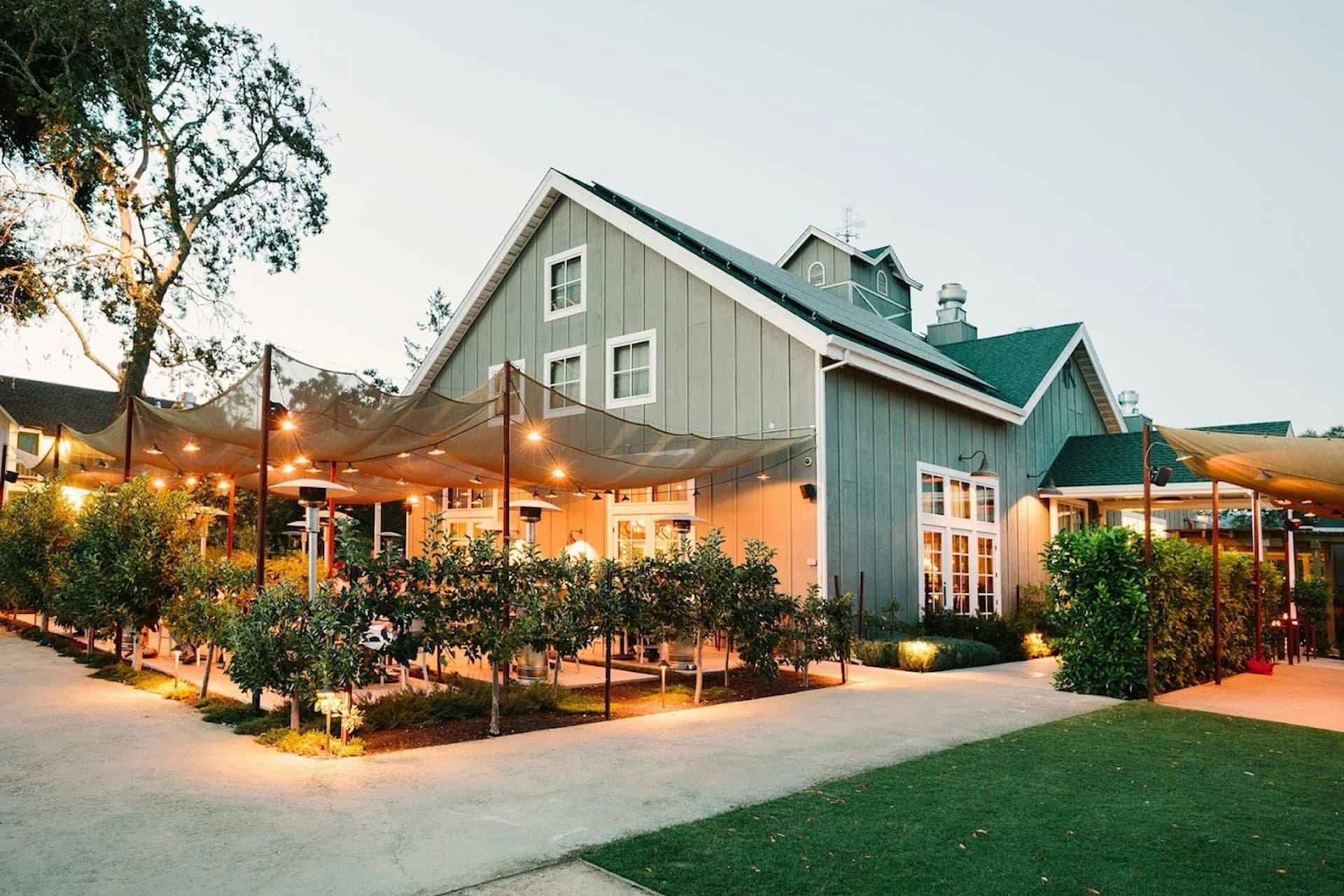 Farmstead at Long Meadow Ranch bar in St. Helena