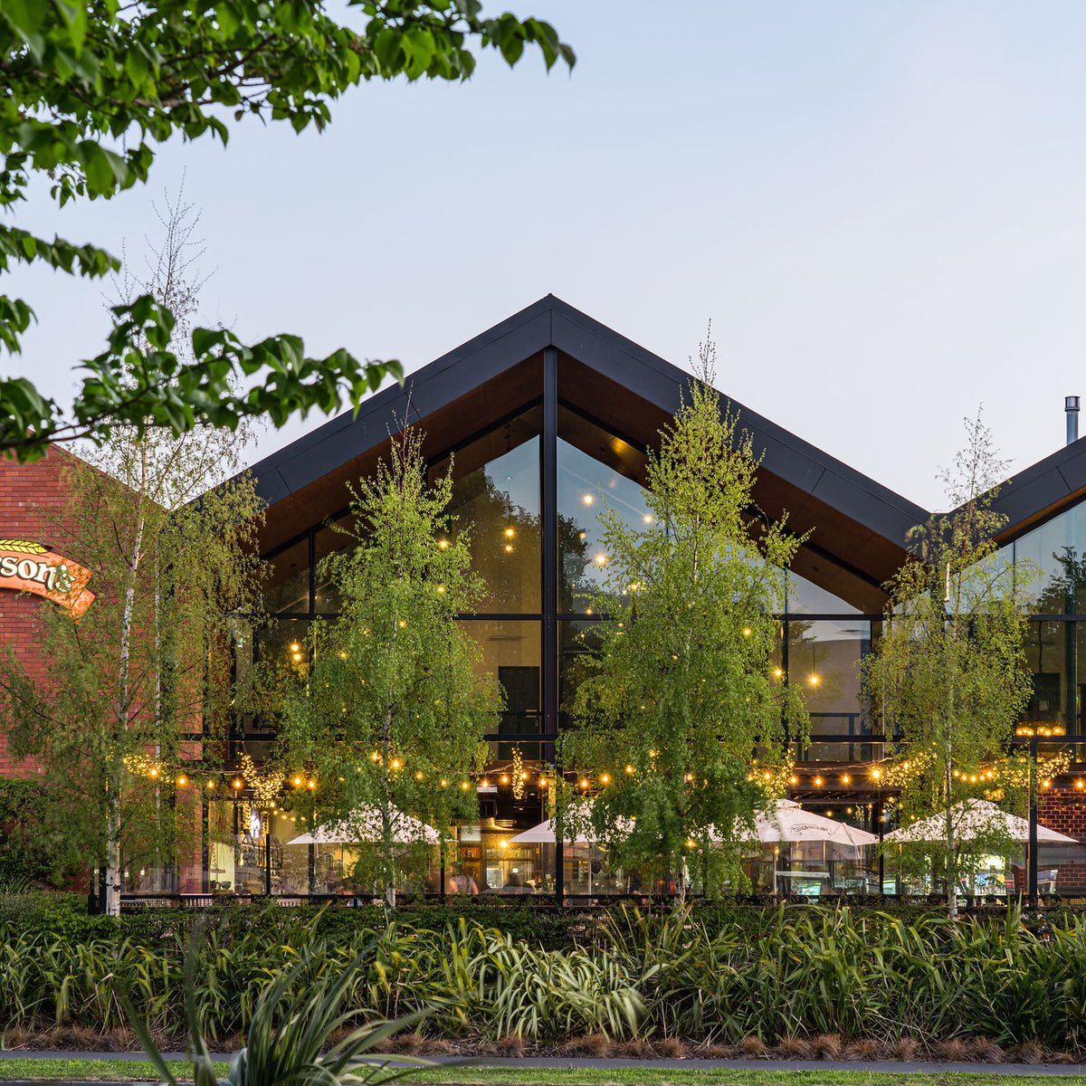 Emerson's Brewery bar in Dunedin Central, New Zealand