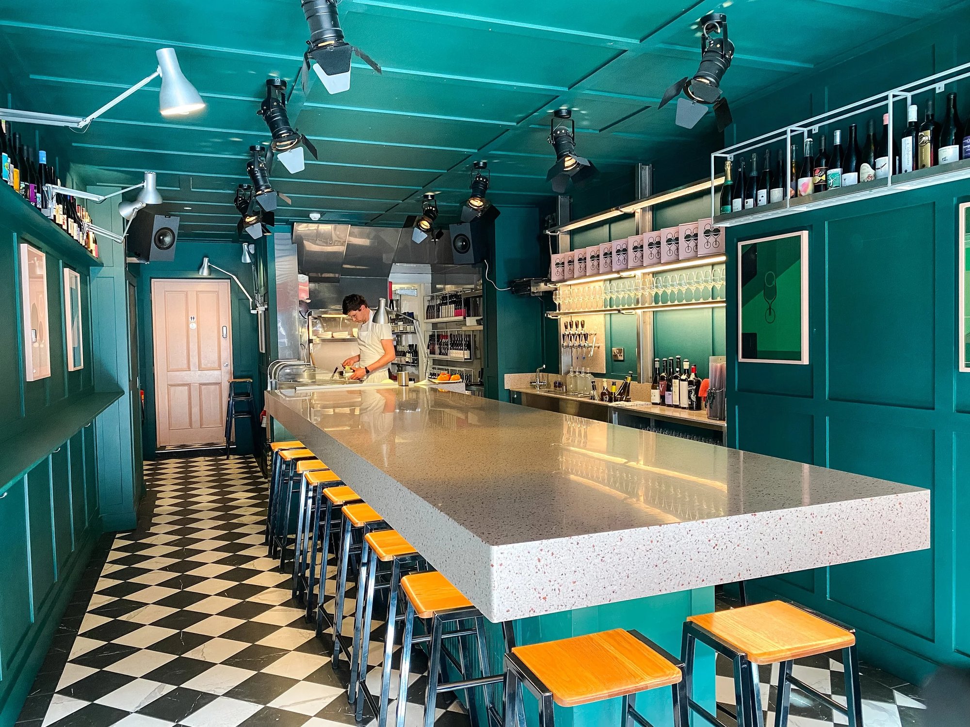 Frank’s bar in Dublin, Ireland