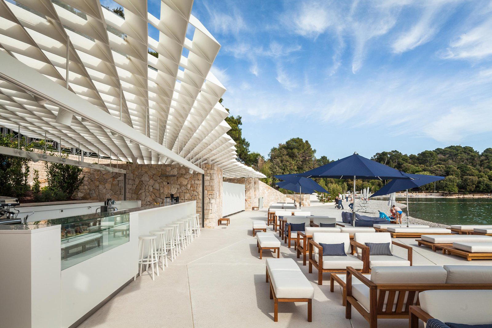 Mulini Beach Bar bar in Rovinj