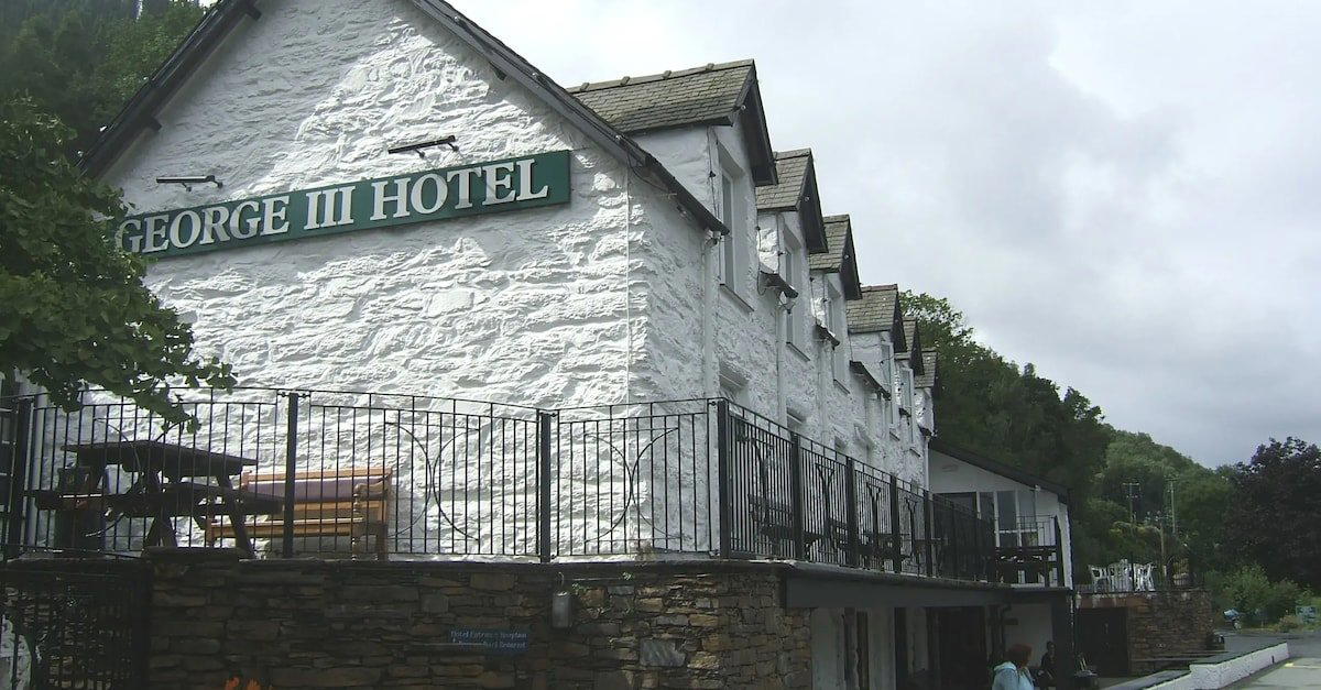 George III bar in Dolgellau, United Kingdom
