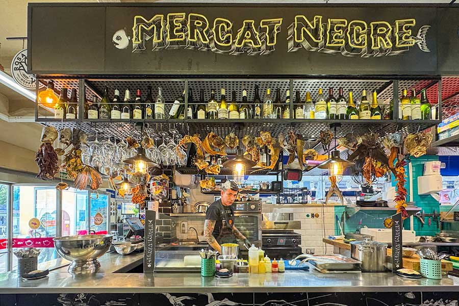 Mercat Negre bar in Palma de Mallorca, Spain