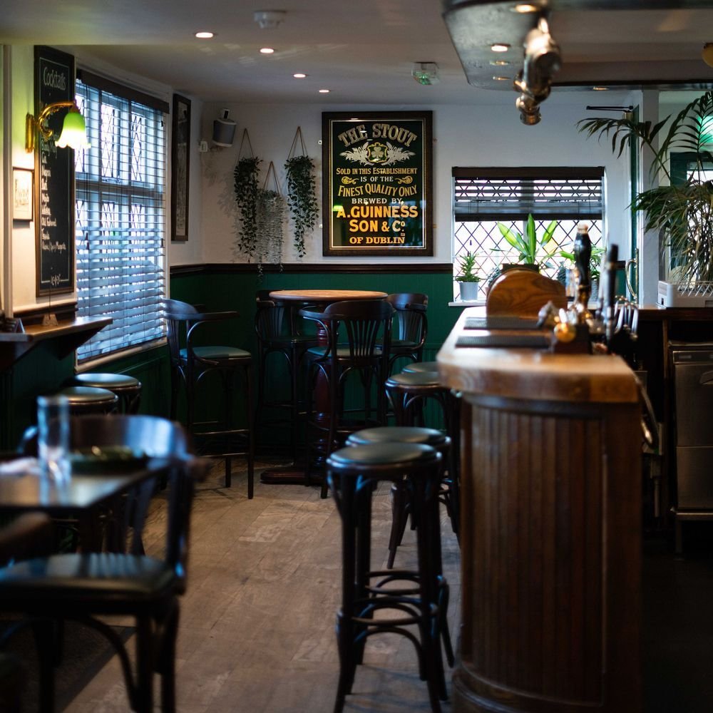 The Silver Cup bar in Harpenden, United Kingdom