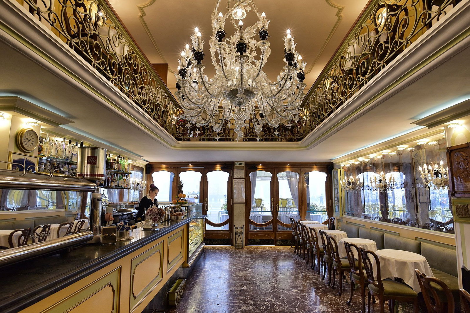 Caffe Lavena, Venice, Italy