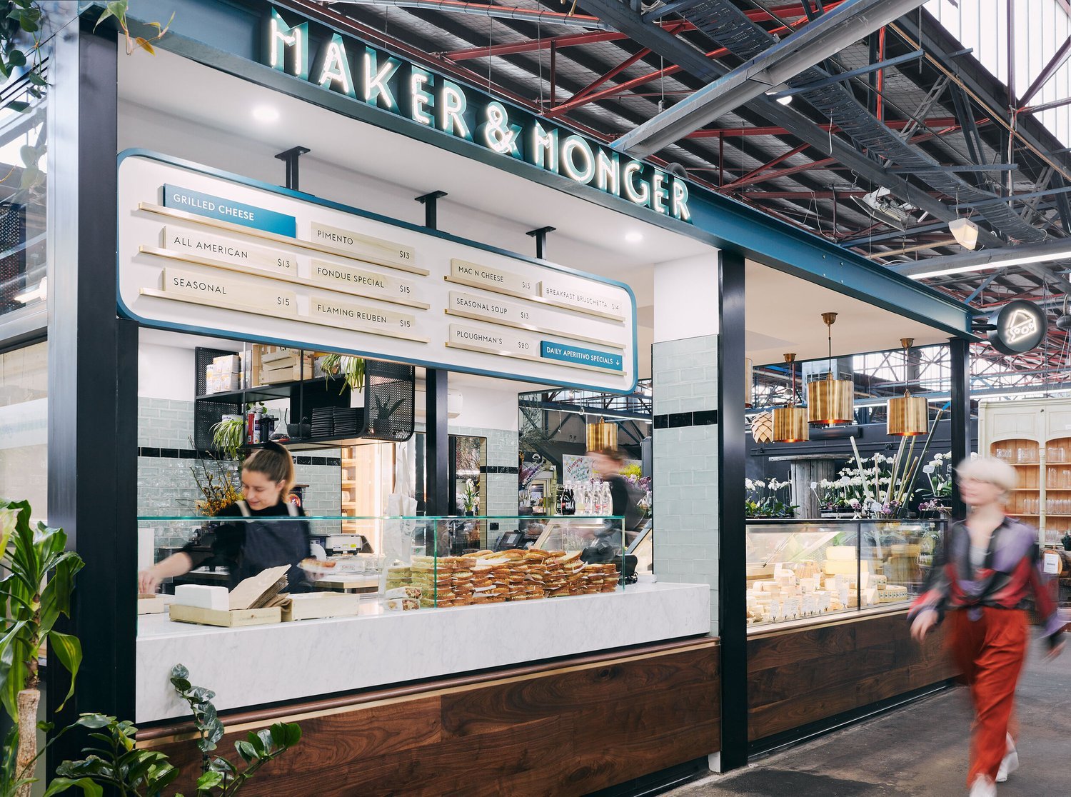Maker and Monger - Melbourne Cheese Shop bar in South Yarra, Australia