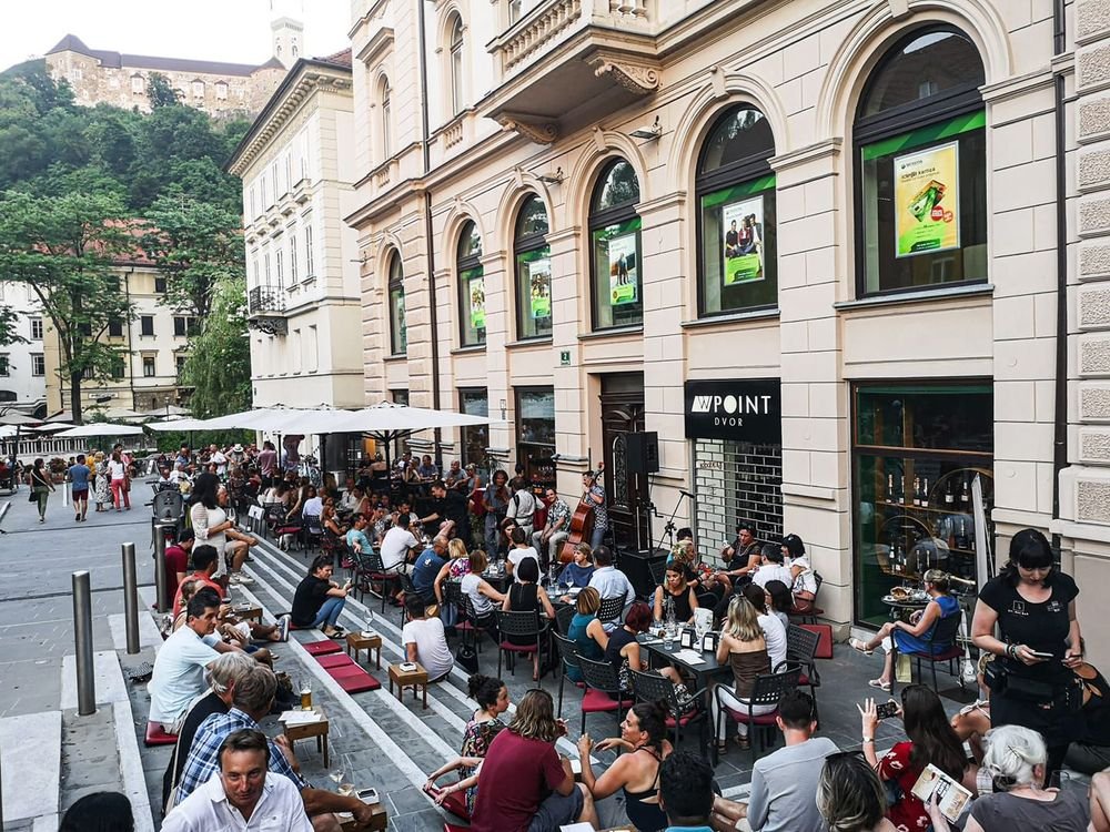 Dvorni Bar bar in Ljubljana, Slovenia