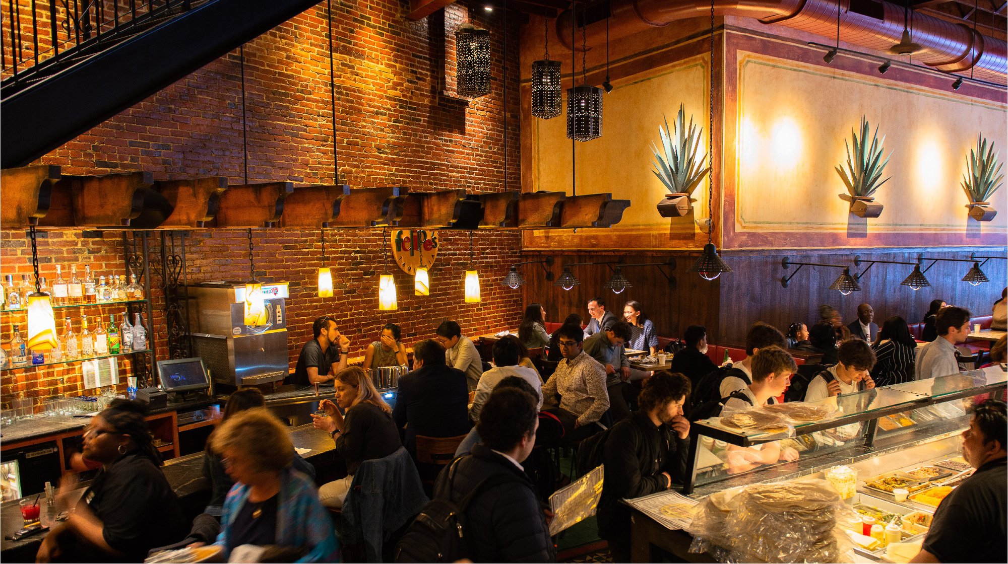 Felipe's Taqueria bar in Cambridge, United States