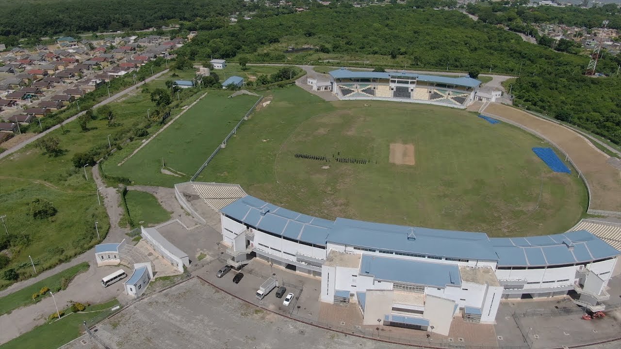 Trelawny Multi-Purpose Stadium bar in Florence Hall Village, Jamaica
