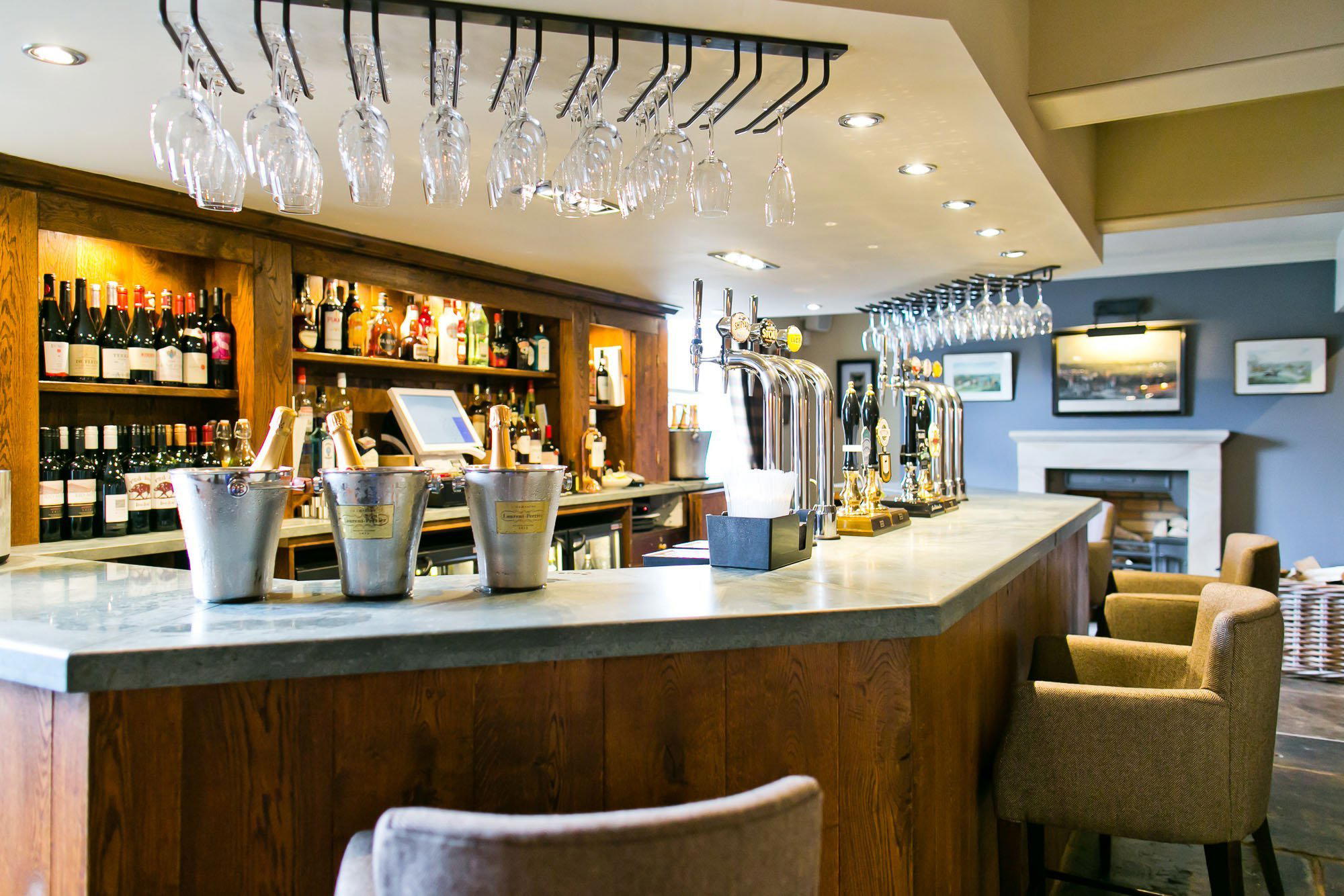 Farmers Arms bar in Great Eccleston, United Kingdom