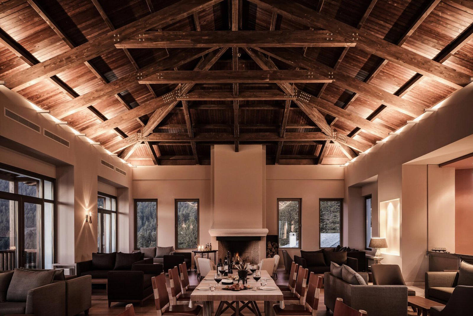 The Pines bar in Metsovo