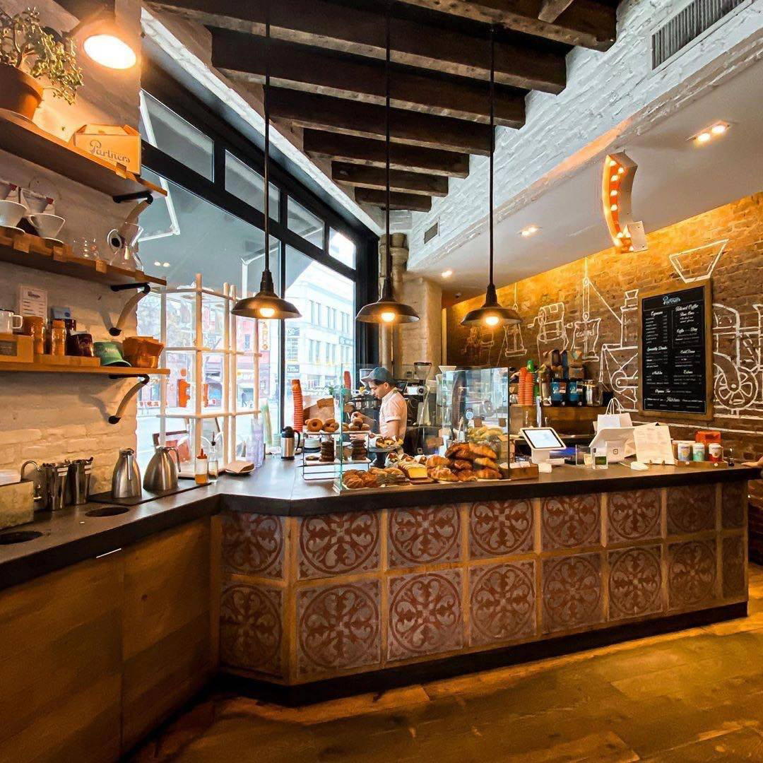 Partners Coffee West Village bar in New York City, United States