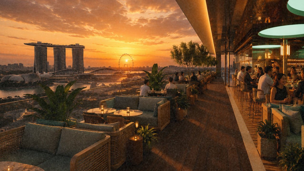 Xava Skybar, Bar in Singapore