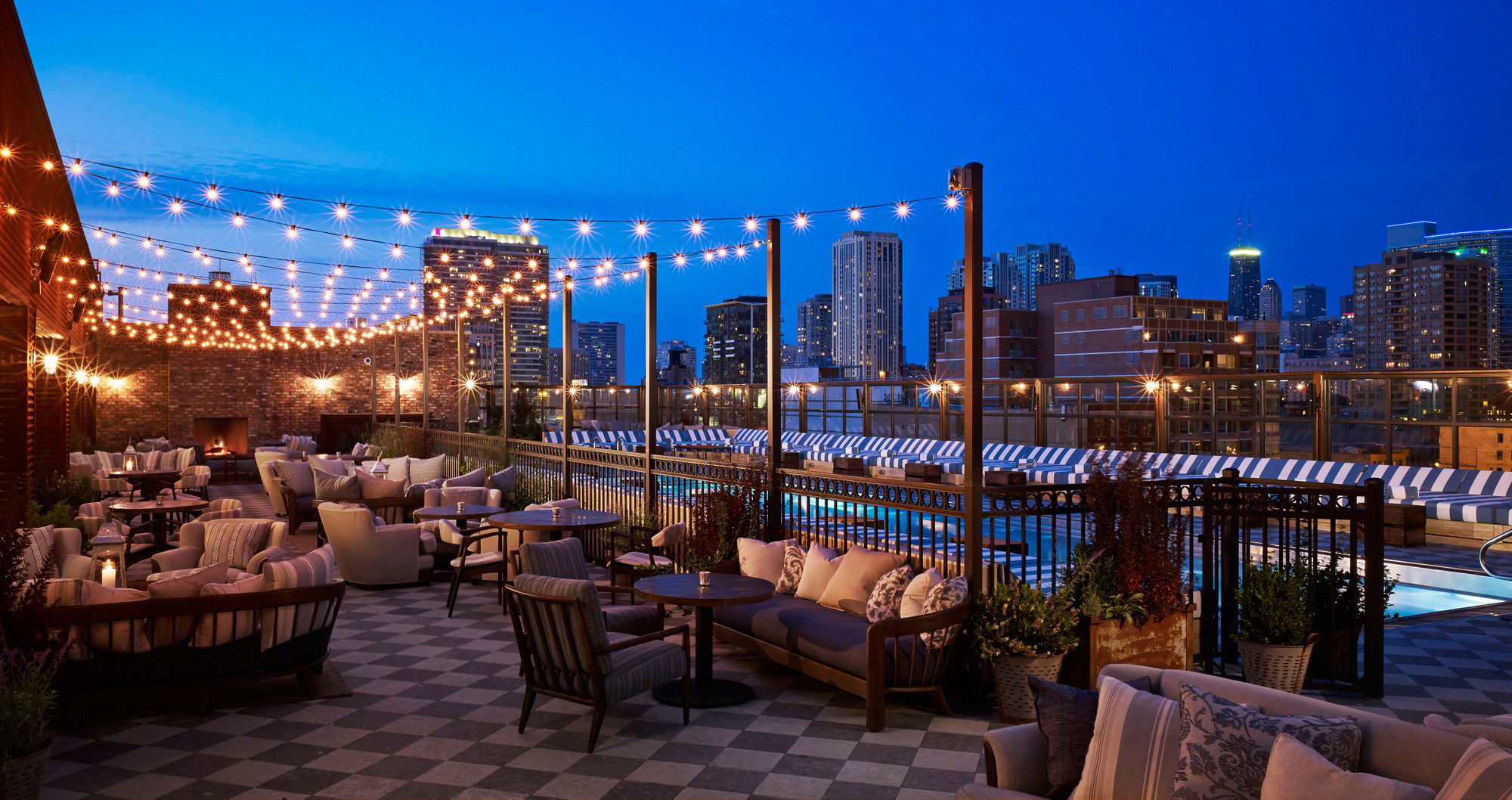 Soho House Rooftop Bar, Bar in Manchester