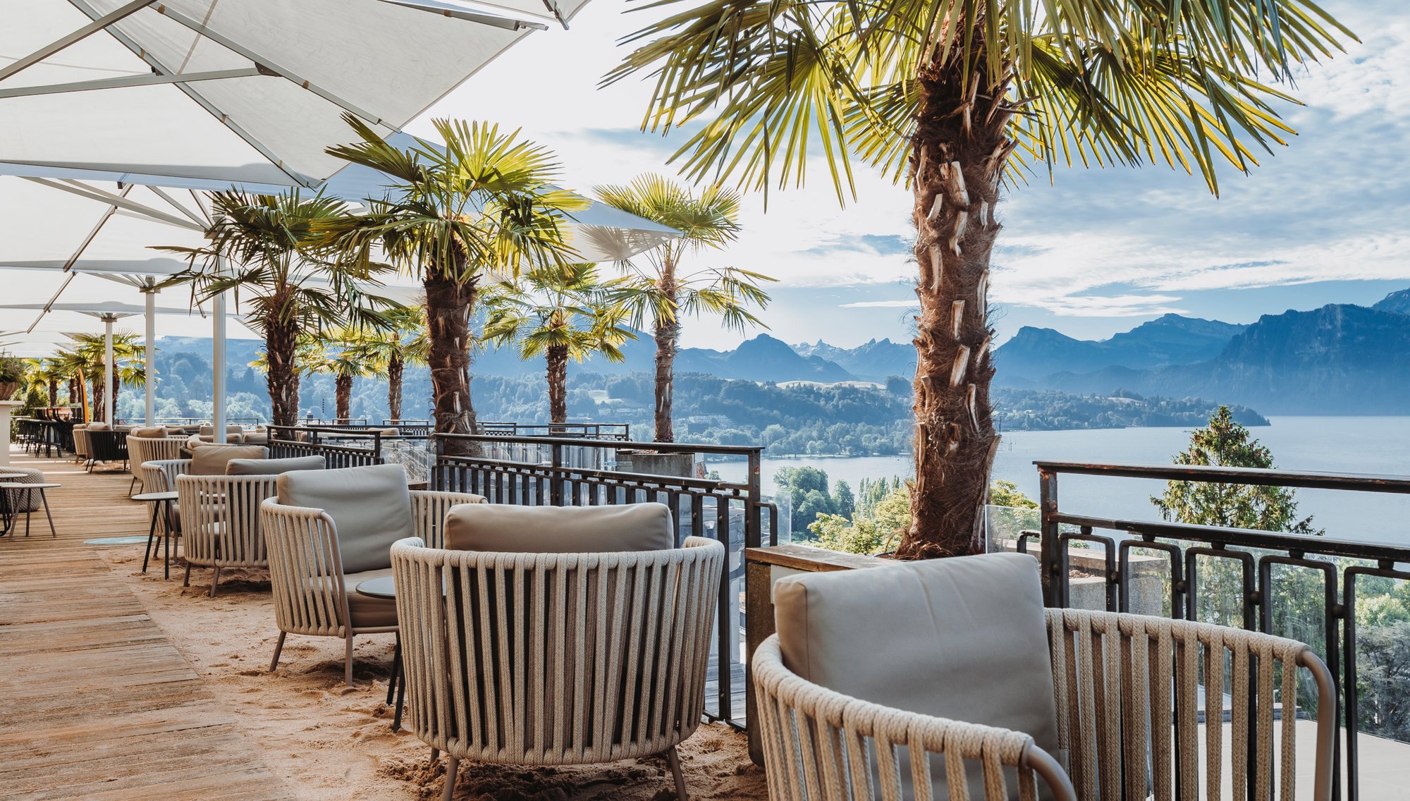Montana Beach Club | Montana, Luzern, Switzerland