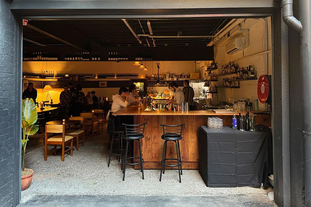 Milquetoast bar in Brisbane