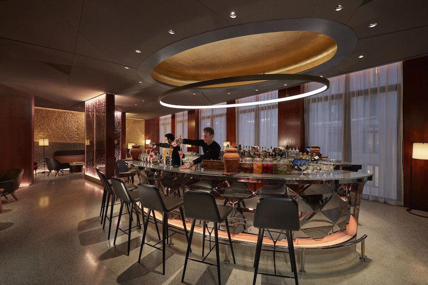 Mandarin Lounge bar in Doha