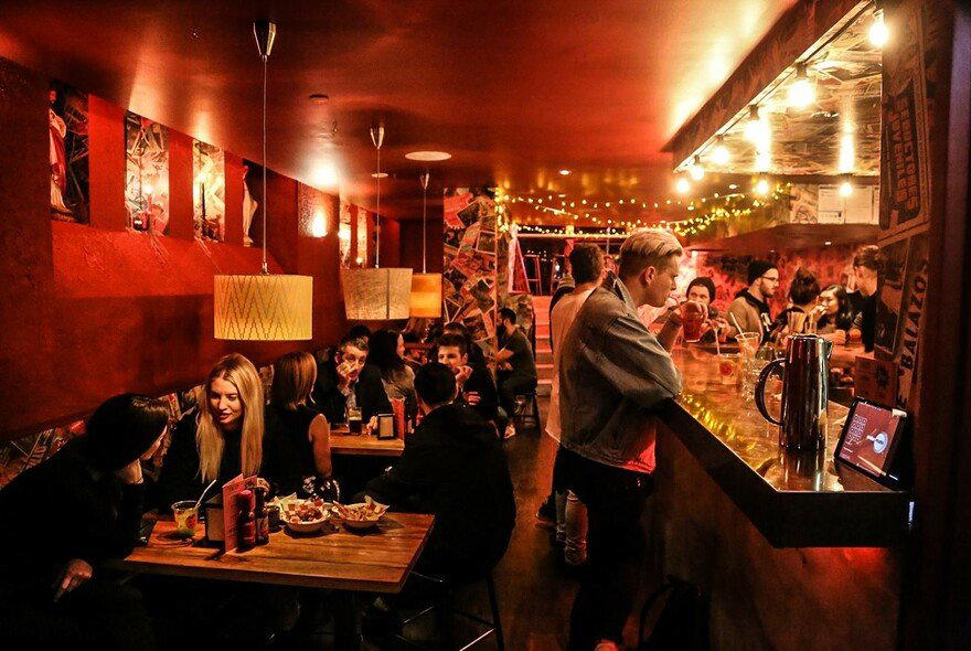 Bodega Underground bar in Melbourne