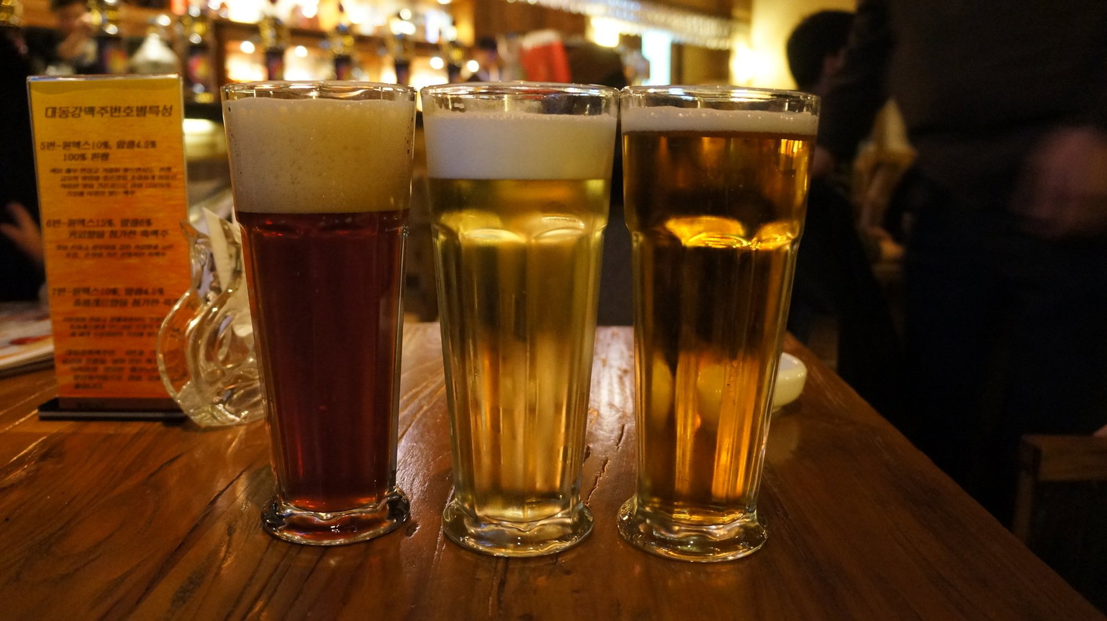 Taedonggang Beer Brewery Bar, Pyongyang, North Korea