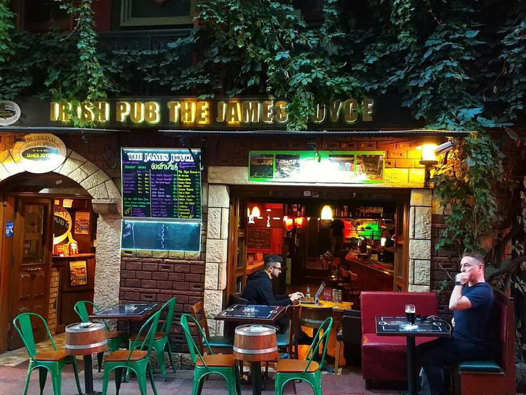 Irish Pub The James Joyce, Istanbul, Turkey