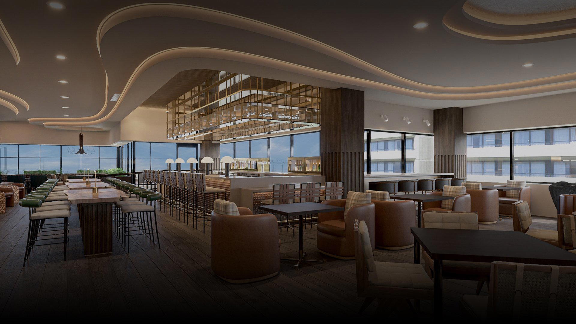 Bow & Bend Rooftop bar in Calgary