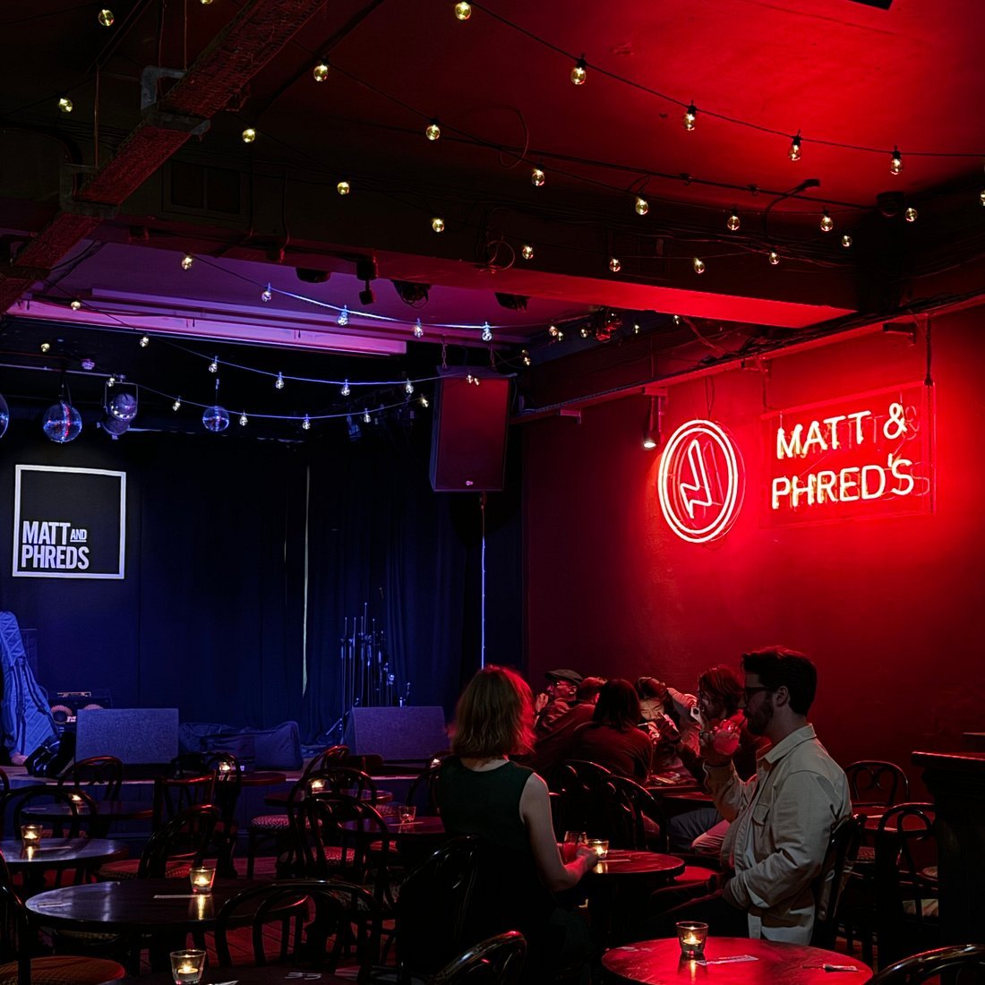 Matt & Phreds Jazz Club bar in Manchester