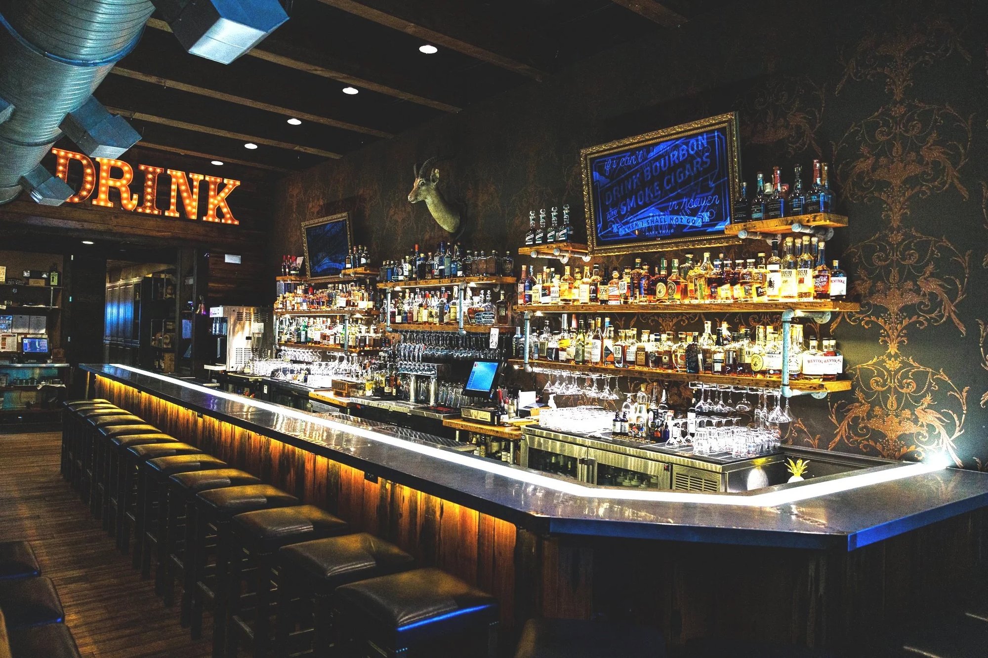 Bourbon bar in Columbia, United States