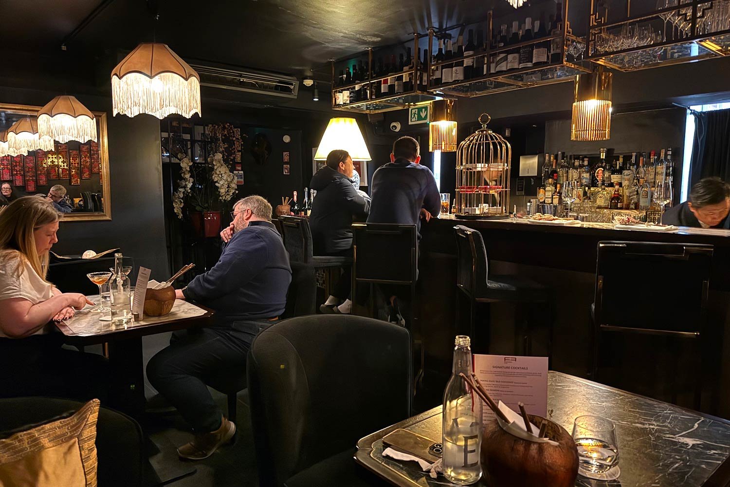 Forbidden City Bar at A. Wong, Bar in London