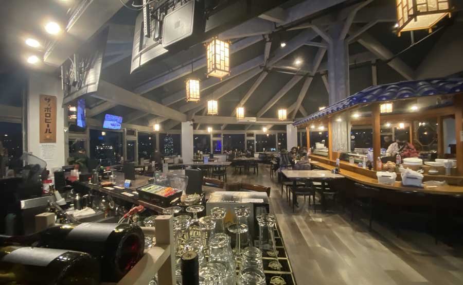 Sapporo Sushi & Steakhouse bar in Monterey, United States