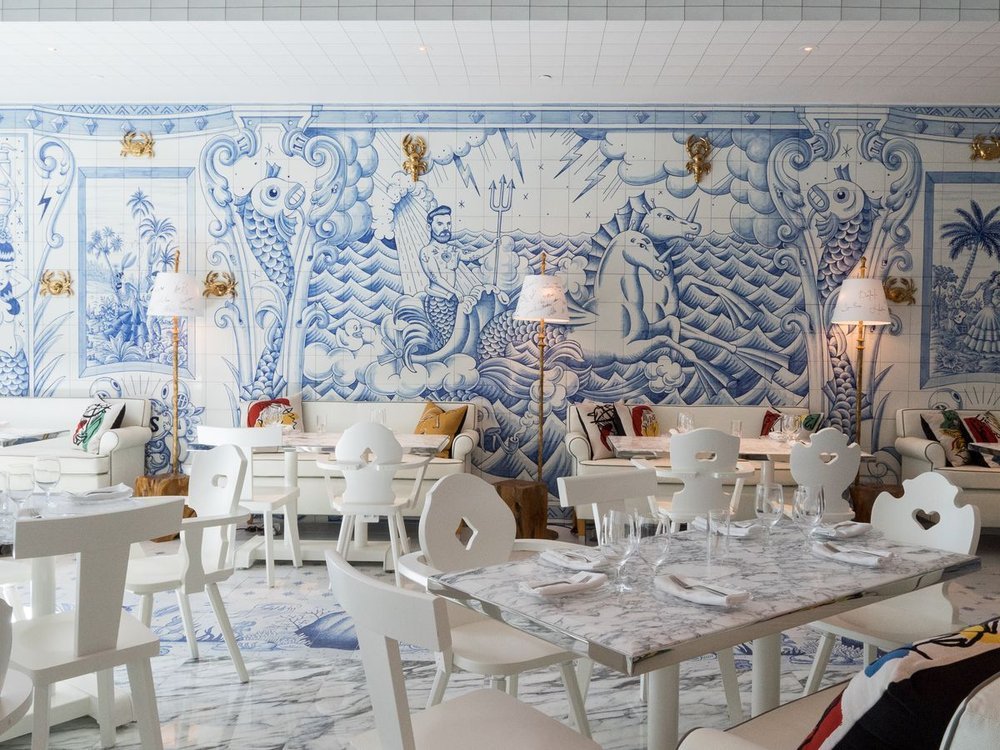 Bazaar Mar by Jose Andres at SLS Brickell bar in Miami, United States