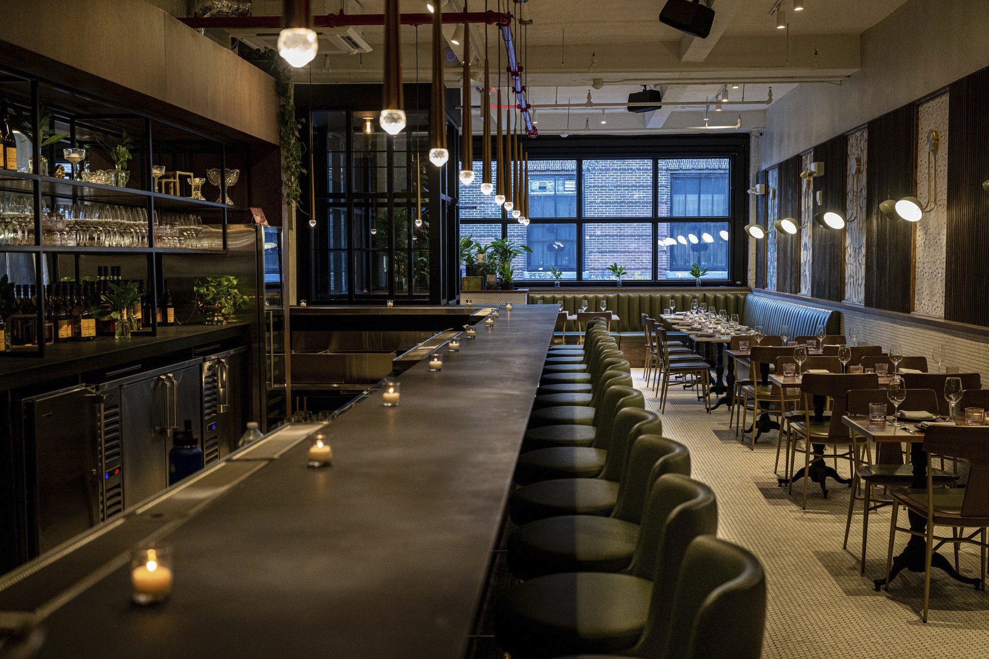 Brooklyn Winery bar in New York City, United States