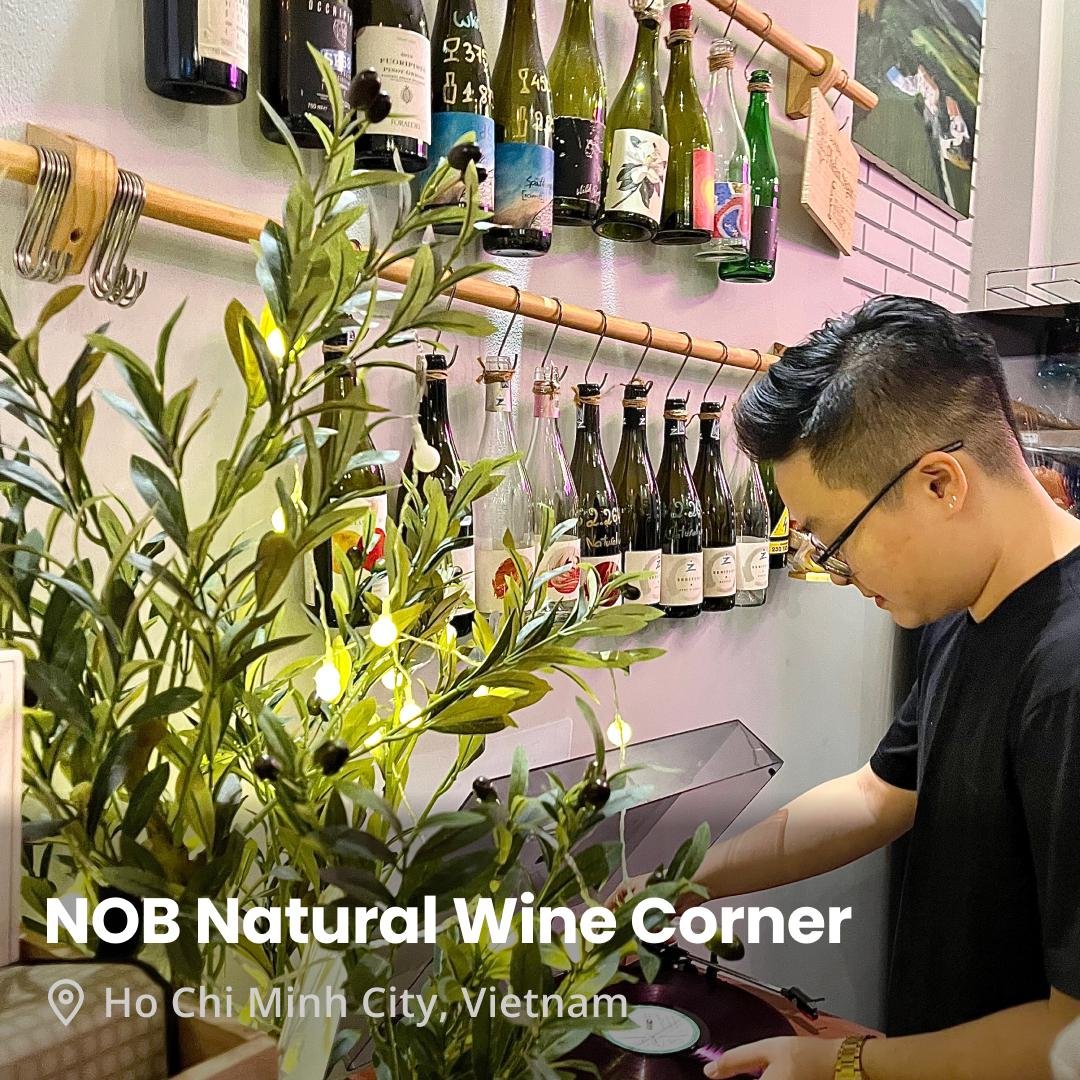 NOB Natural Wine Corner bar in Ho Chi Minh City, Vietnam