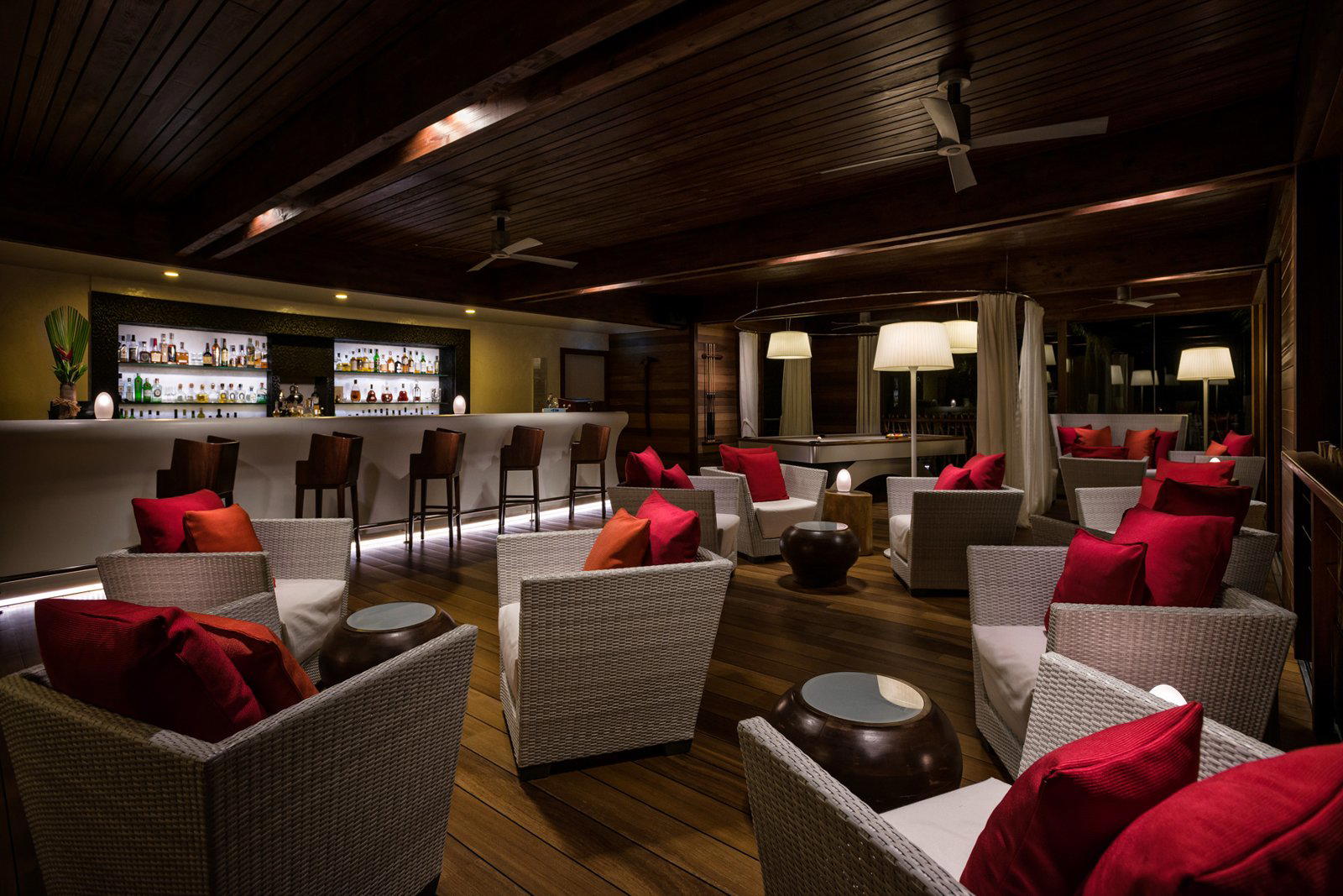 Te Manu Bar bar in Tahiti