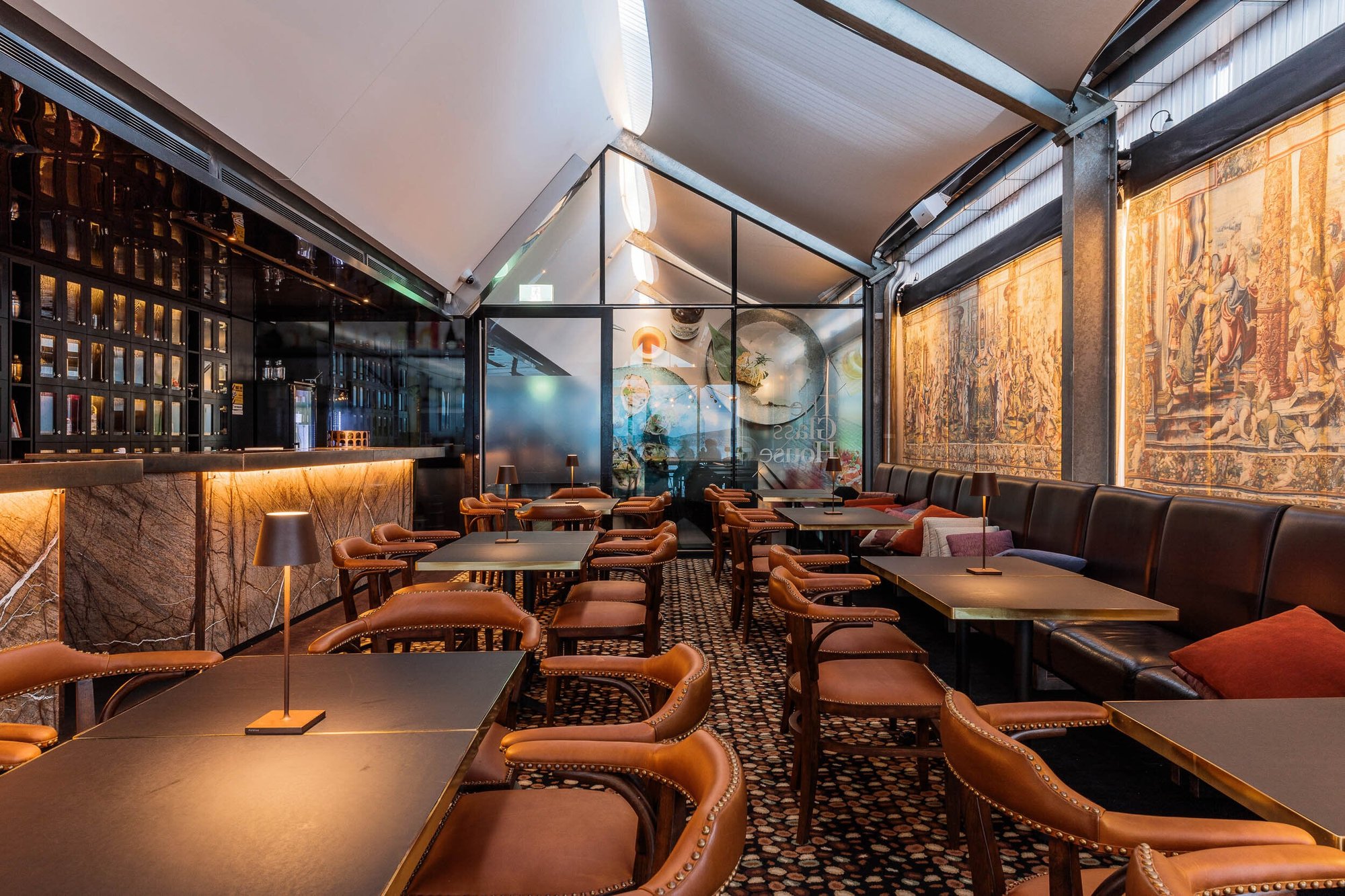 The Glass House Hobart bar in Hobart, Australia