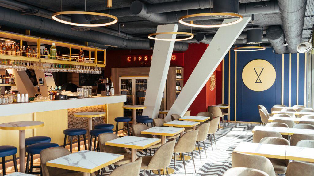 Cipriano bar in Lausanne