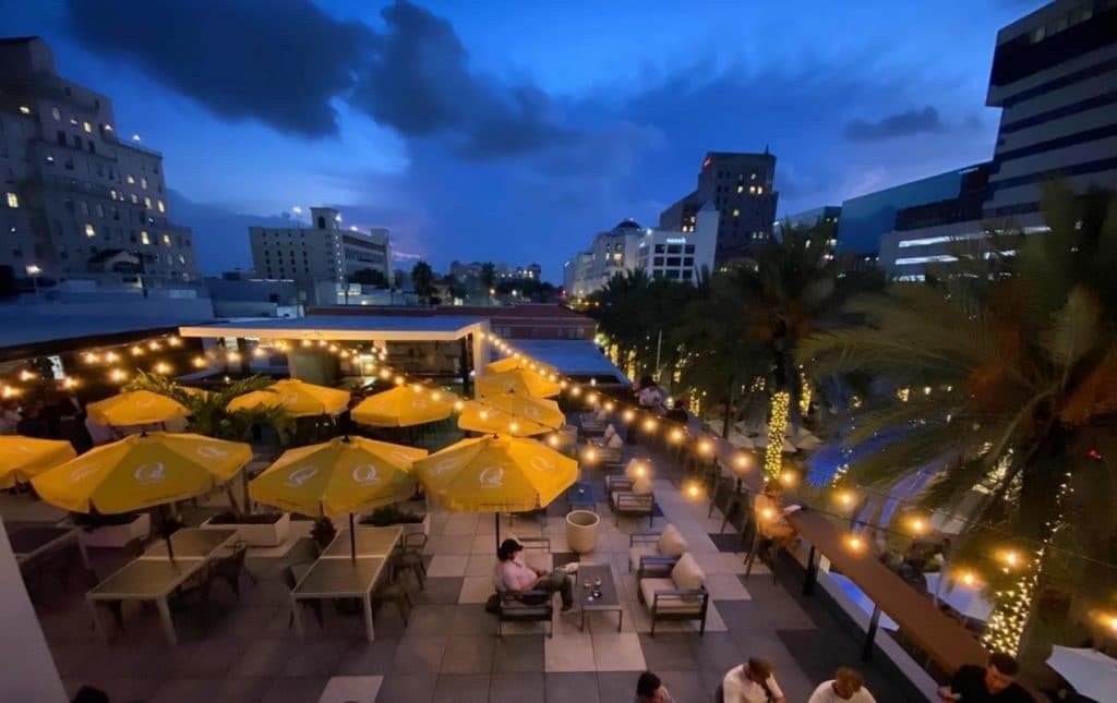 Cebada Rooftop bar in Coral Gables, United States