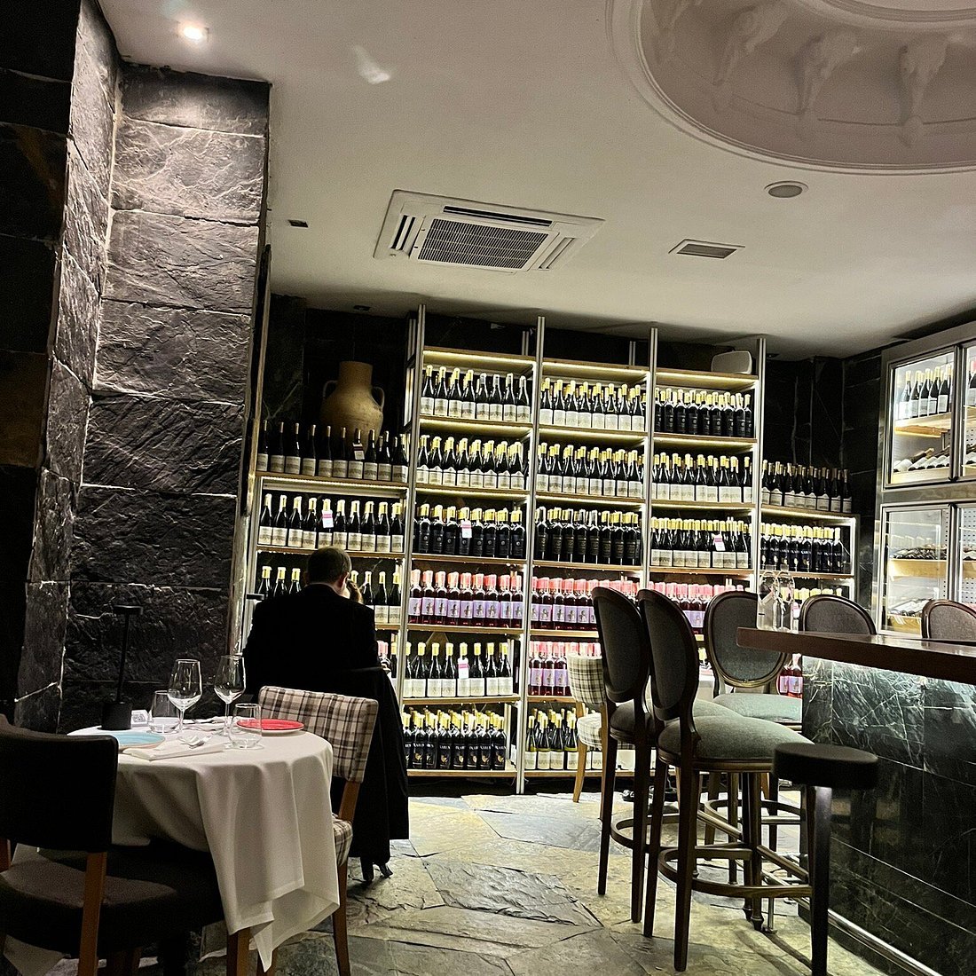 Sensus Wine Boutique Galata bar in Istanbul, Turkey