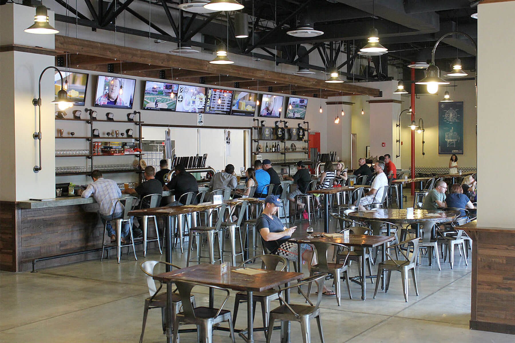 26 Degree Brewing Company bar in Pompano Beach, United States