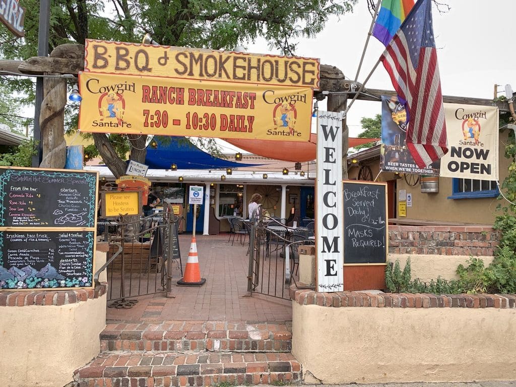 Cowgirl bar in Santa Fe, United States