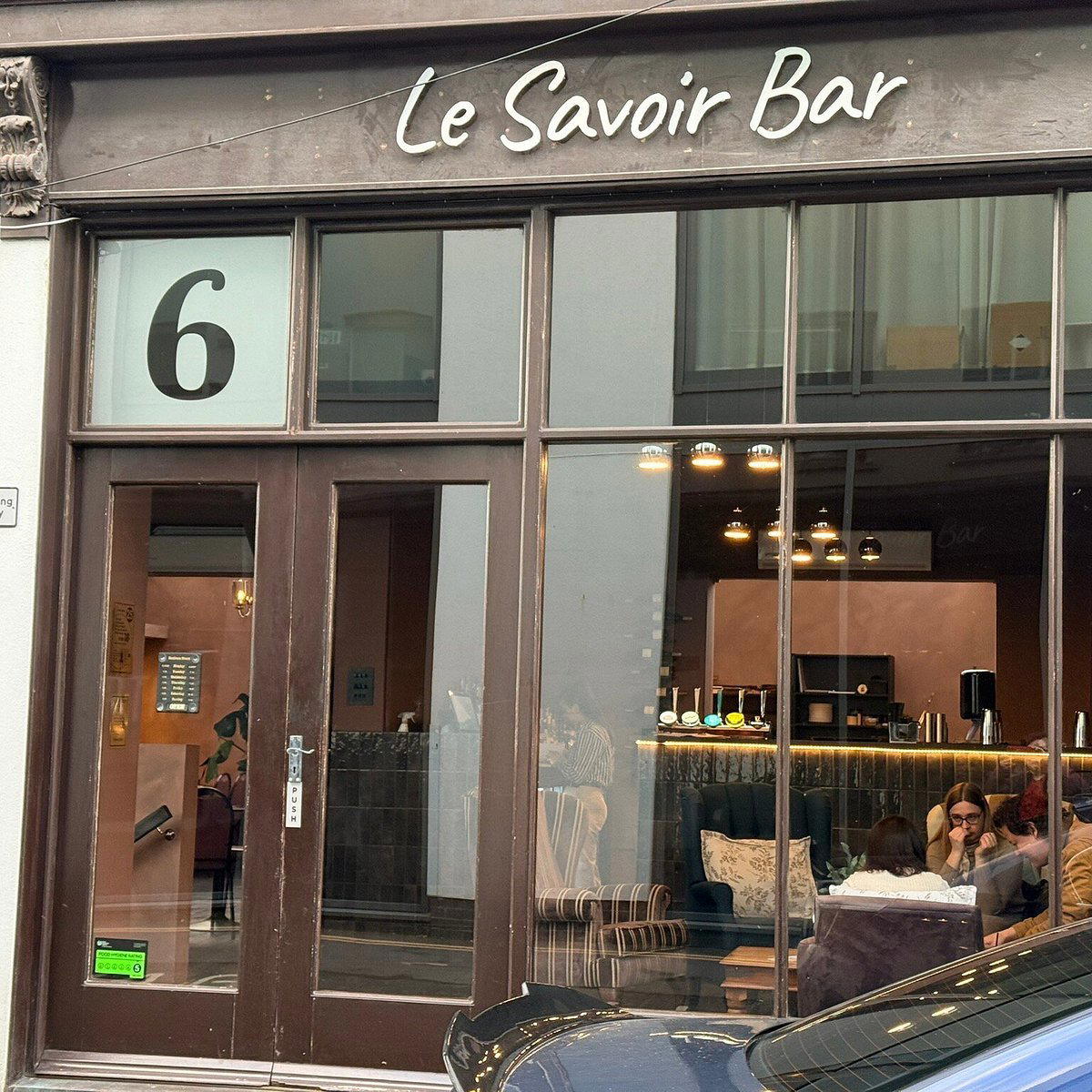 Le Savoir Bar bar in Cheltenham
