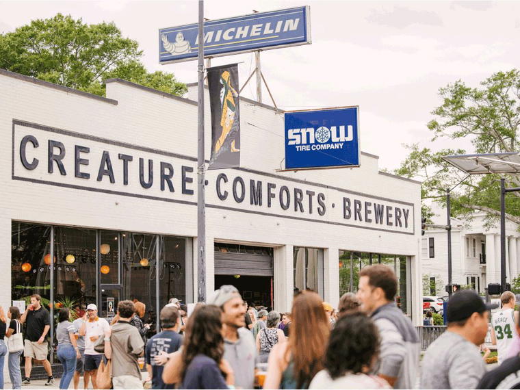 Creature Comforts Downtown Taproom and Brewery, Athens, United States