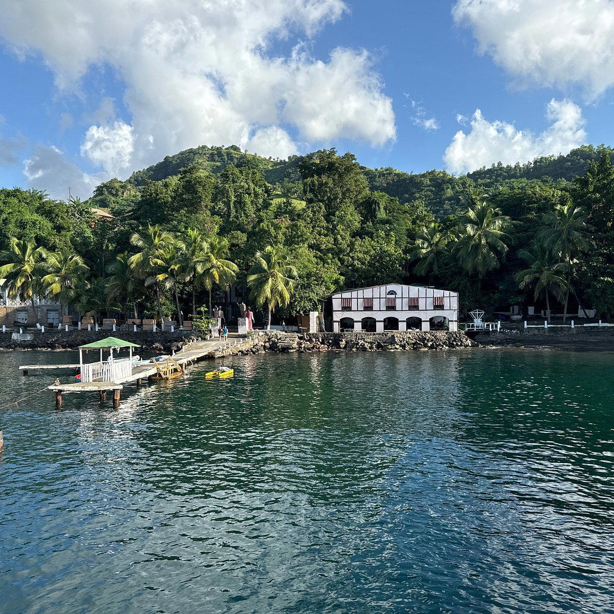 Wallilabou Anchorage bar in Kingstown