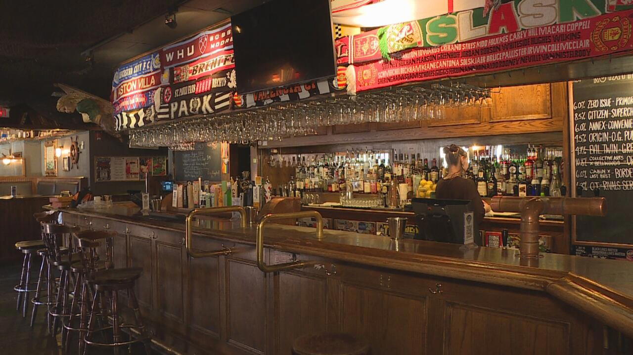 The Ship & Anchor bar in Calgary, Canada