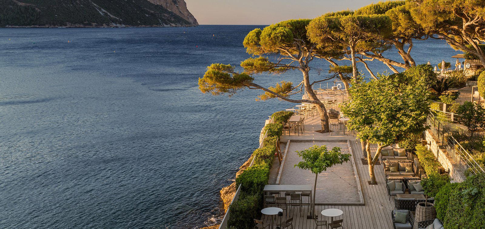 La Pétanque bar in Cassis